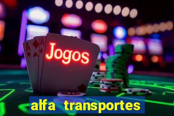 alfa transportes novo hamburgo